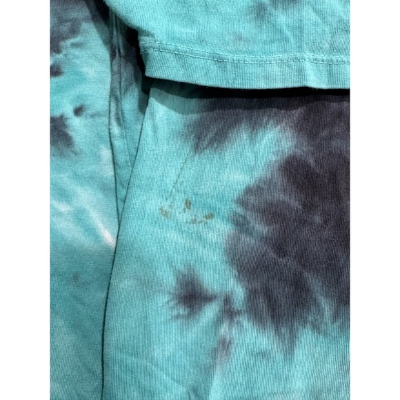 GUESS Originals T-Shirt Men's Size Medium Teal Tie Dye Short Sleeve EUC - Picture 8 of 8
